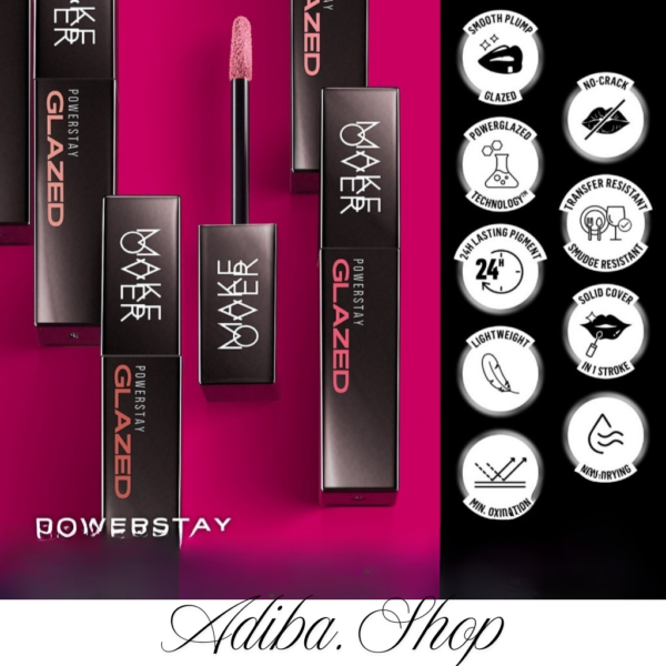 MAKE OVER Powerstay Glazed Lock Lip Pigment D04 IYKYK 3 gr - Gambar 2
