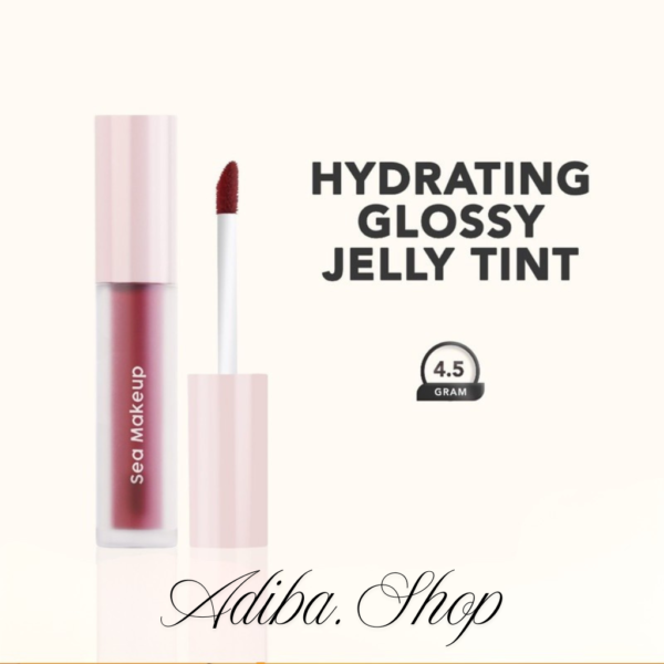 Sea Makeup Slick Cover Jelly Tint Strawberry Popsicle 4.5Gr - Gambar 3