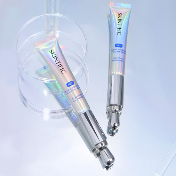 Skintific 360 Crystal Massager Lifting Eye Cream Eye Gel 20g - Gambar 3