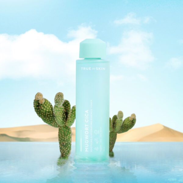 True To Skin Mugwort Cica Essence Toner Soothing & Hydrating 100ml - Gambar 3