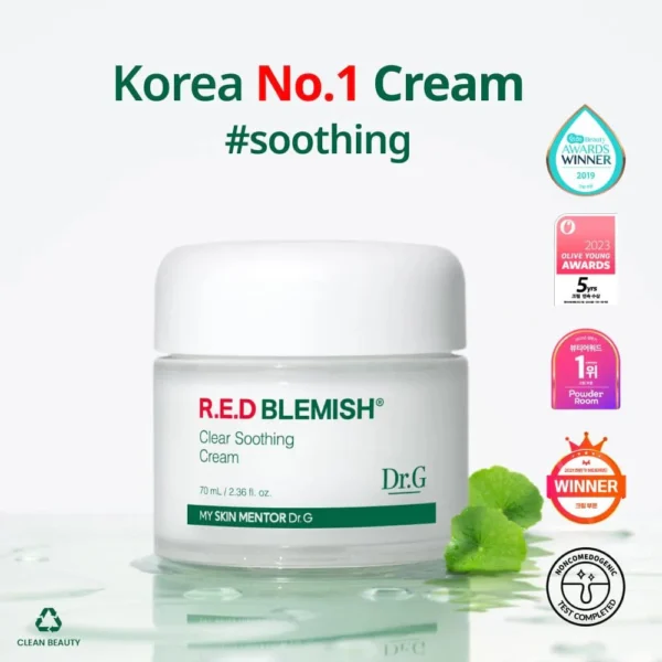 Dr.G R.E.D Blemish Clear Soothing Cream 70Ml
