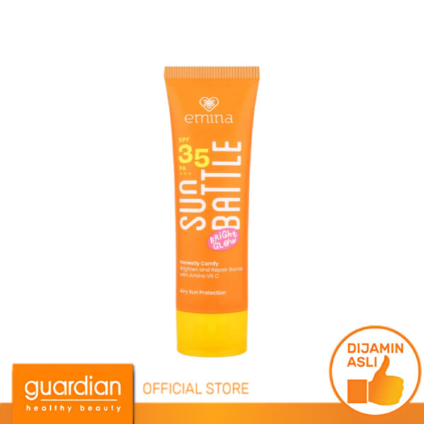 Emina Sun Battle Bright Glow SPF 35 PA+++ 50Ml - Gambar 2
