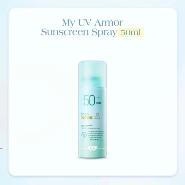 BNB Barenbliss My UV Armor Sunscreen SPF50+ PA+++ Sunscreen 5x Perlindungan tanpa whitecast - Gambar 2